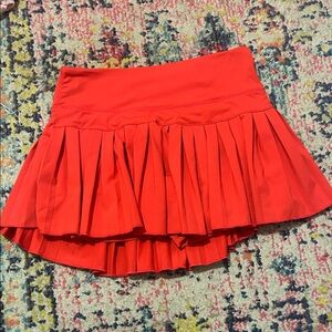 Red gold hinge Skirt